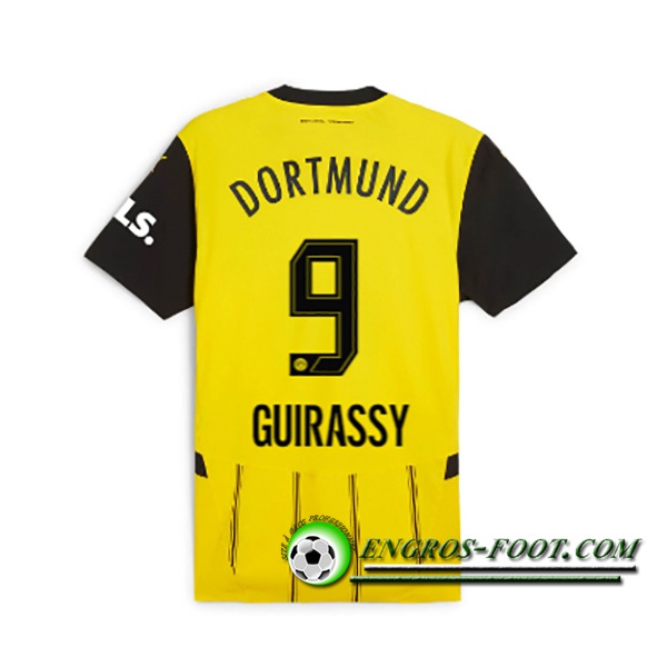 Maglie Calcio Dortmund BVB (GUIRASSY #9) 2024/2025 Prima