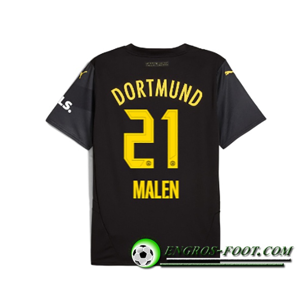 Maglie Calcio Dortmund BVB (MALEN #21) 2024/2025 Seconda