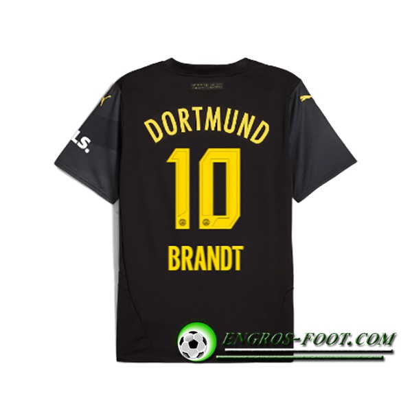 Maglie Calcio Dortmund BVB (BRANDT #10) 2024/2025 Seconda