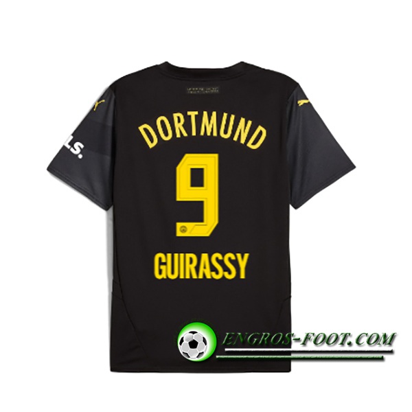 Maglie Calcio Dortmund BVB (GUIRASSY #9) 2024/2025 Seconda