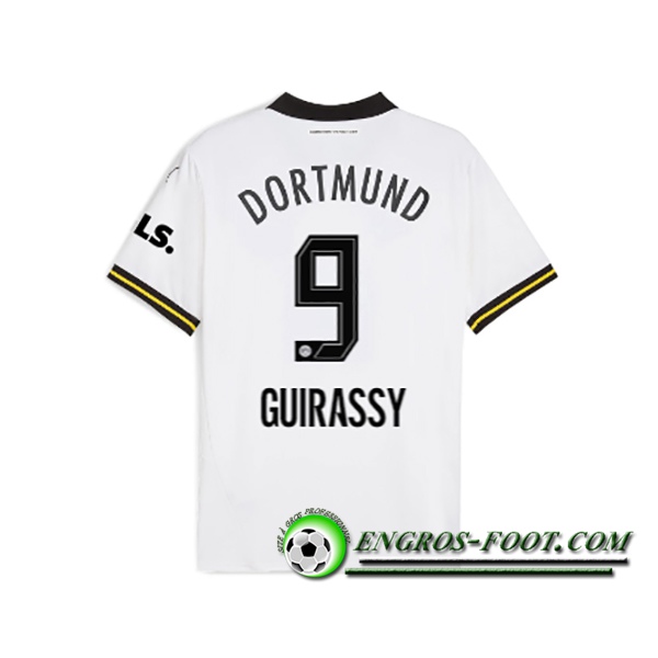 Maglie Calcio Dortmund BVB (GUIRASSY #9) 2024/2025 Terza