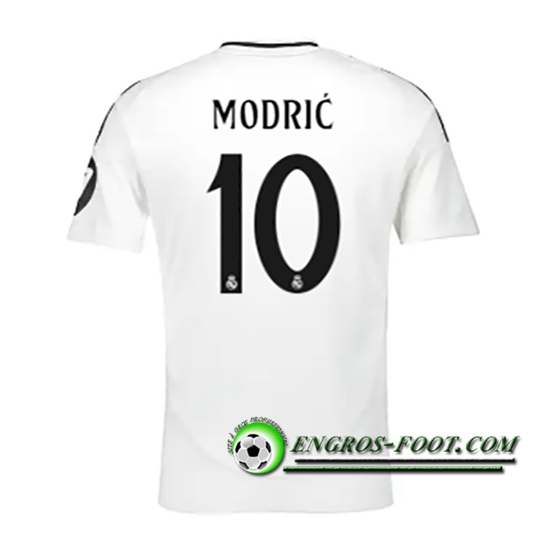 Maglie Calcio Real Madrid (MODRIC #10) 2024/2025 Prima