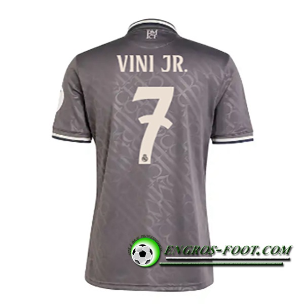 Maglie Calcio Real Madrid (VINI JR. #7) 2024/2025 Terza