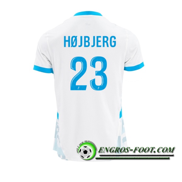 Maglie Calcio Marsiglia (HØJBJERG #23) 2024/2025 Prima