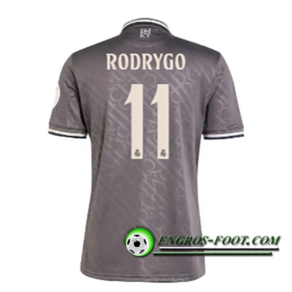 Maglie Calcio Real Madrid (RODRYGO #11) 2024/2025 Terza