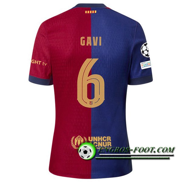 Maglie Calcio Barcelona (GAVI #6) 2024/2025 Prima