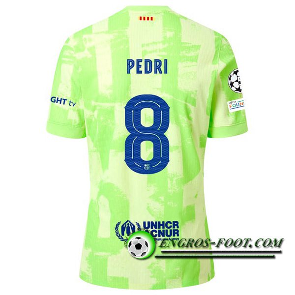 Maglie Calcio Barcelona (PEDRI #8) 2024/2025 Terza