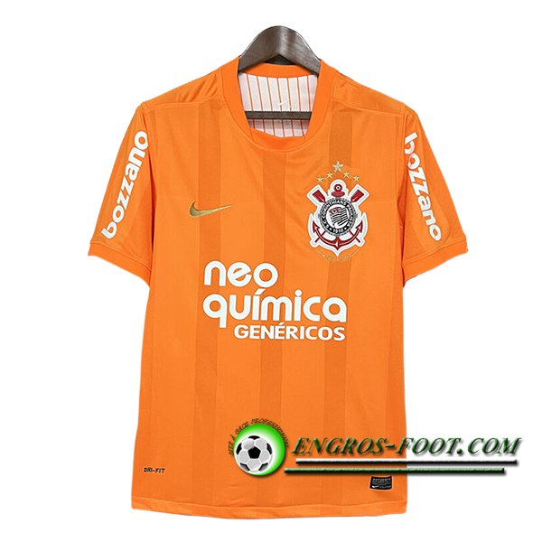 Maglie Calcio Corinthians Retro Portiere Arancia 2010