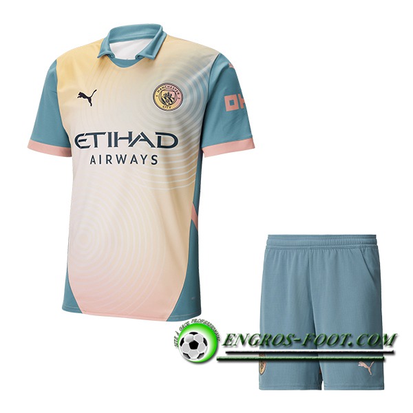 Ensemble Maillot Manchester City Fourth + Short 2024/2025