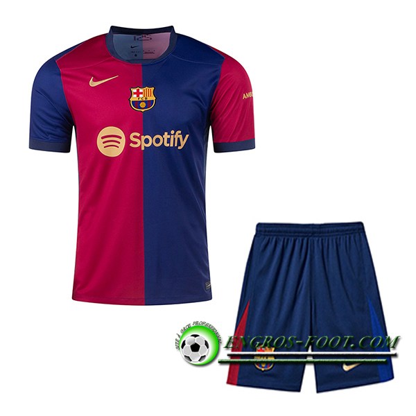 Ensemble Maillot FC Barcelone Domicile + Short 2024/2025