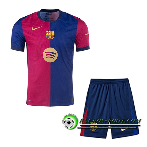 Ensemble Maillot FC Barcelone Domicile + Short 2024/2025 -02