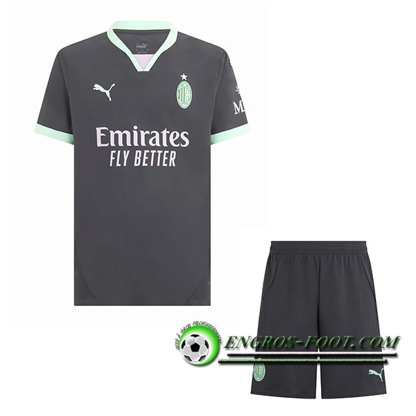 Ensemble Maillot Milan AC Third + Short 2024/2025