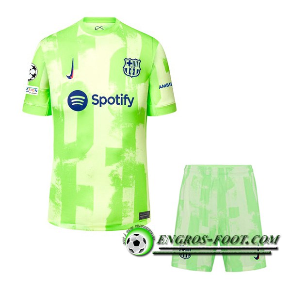 Ensemble Maillot FC Barcelone Third + Short 2024/2025