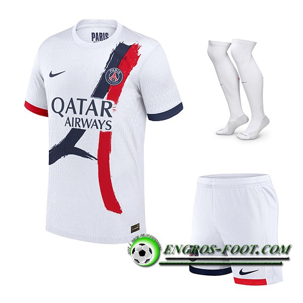 Ensemble Maillot PSG Exterieur (Short + Chaussettes) 2024/2025