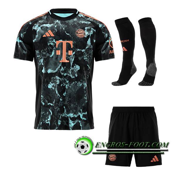 Ensemble Maillot Bayern Munich Exterieur (Short + Chaussettes) 2024/2025