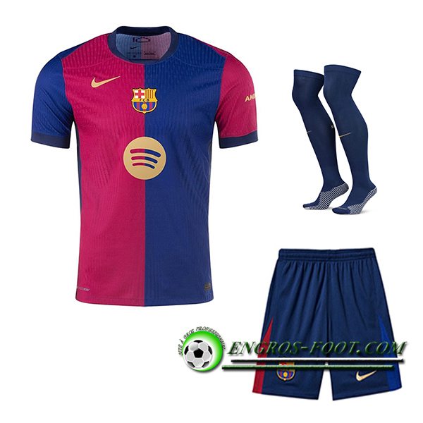 Ensemble Maillot FC Barcelone Domicile (Short + Chaussettes) 2024/2025 -02