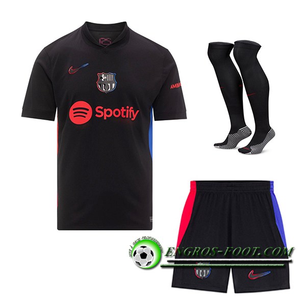 Ensemble Maillot FC Barcelone Exterieur (Short + Chaussettes) 2024/2025