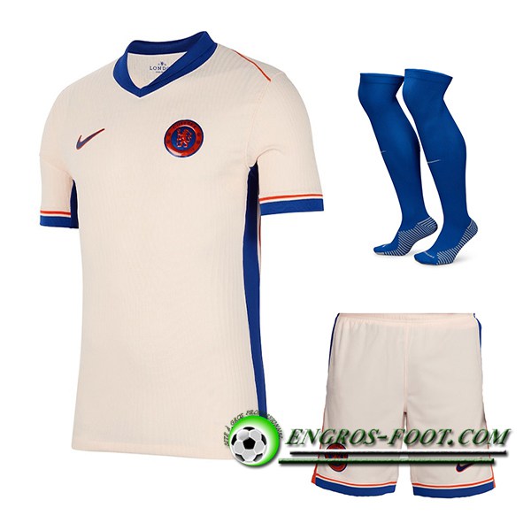 Ensemble Maillot FC Chelsea Exterieur (Short + Chaussettes) 2024/2025