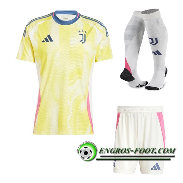 Ensemble Maillot Juventus Exterieur (Short + Chaussettes) 2024/2025