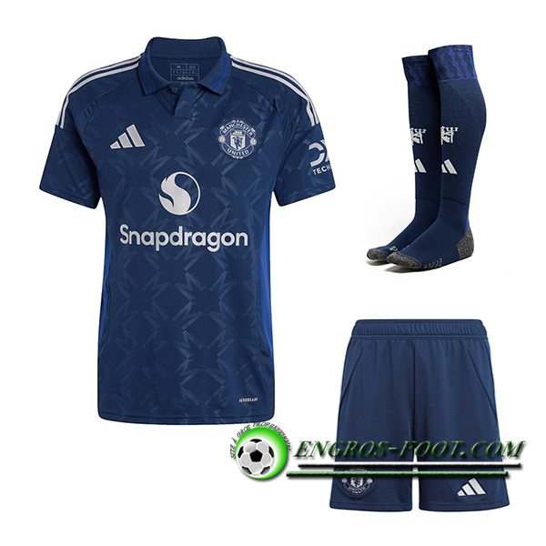 Ensemble Maillot Manchester United Exterieur (Short + Chaussettes) 2024/2025