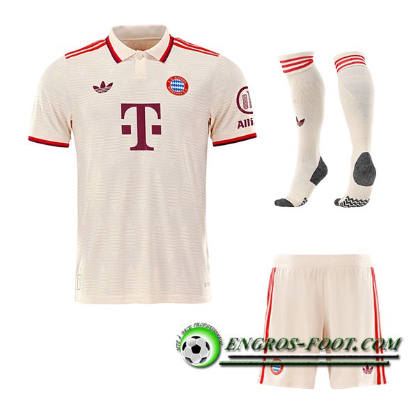 Ensemble Maillot Bayern Munich Champions League (Short + Chaussettes) 2024/2025