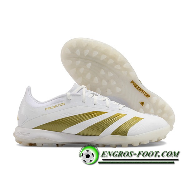 Adidas Scarpe Da Calcio PREDATOR 24 ELITE TF BOOTS Bianco/Giallo