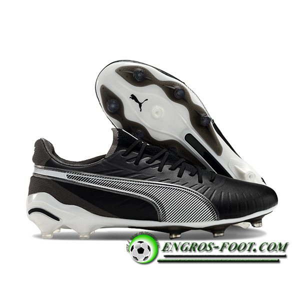 PUMA Scarpe Da Calcio KING FG/AG Bianco/Nero