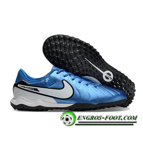 Nike Scarpe Da Calcio Tiempo Legend X Academy TF Bianco/Blu/Nero