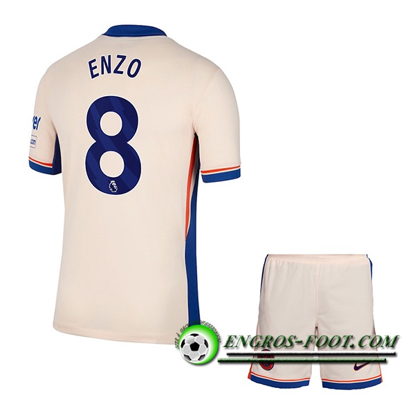 Maglie Calcio Chelsea (ENZO #8) Bambino 2024/2025 Seconda