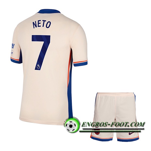 Maglie Calcio Chelsea (NETO #7) Bambino 2024/2025 Seconda