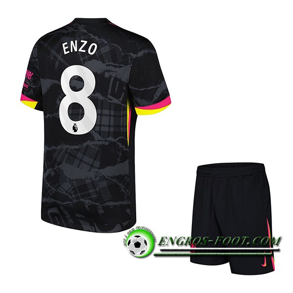 Maglie Calcio Chelsea (ENZO #8) Bambino 2024/2025 Terza