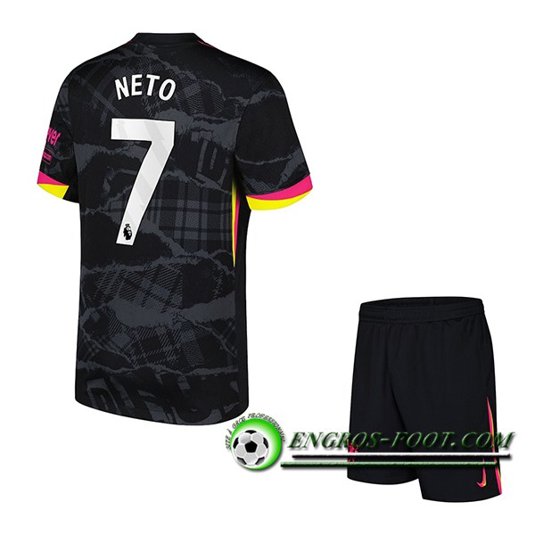 Maglie Calcio Chelsea (NETO #7) Bambino 2024/2025 Terza