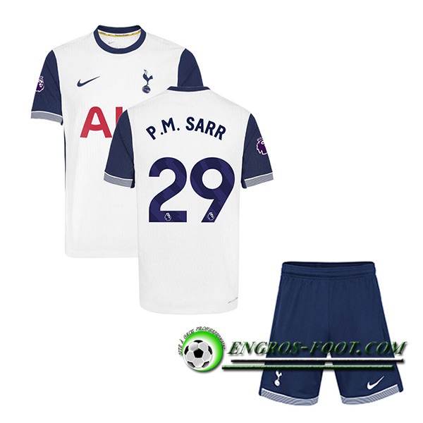 Maglie Calcio Tottenham Hotspur (P.M. SARR #29) Bambino 2024/2025 Prima