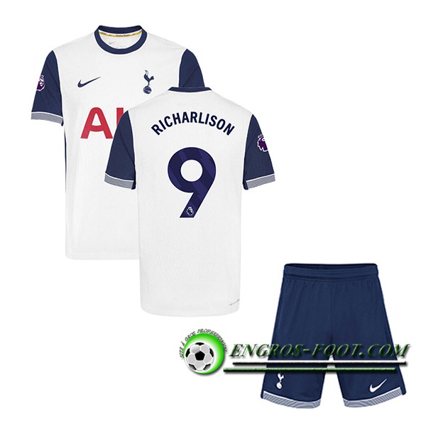 Maglie Calcio Tottenham Hotspur (RICHARLISON #9) Bambino 2024/2025 Prima