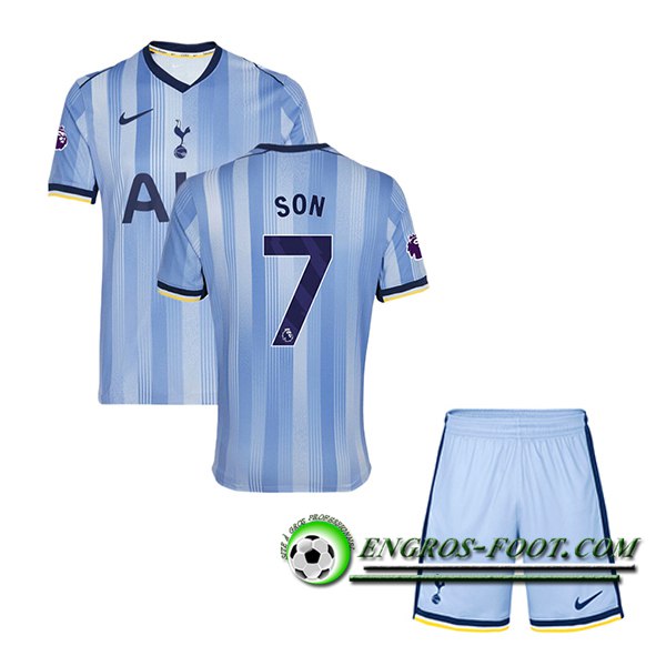 Maglie Calcio Tottenham Hotspur (SON #7) Bambino 2024/2025 Seconda