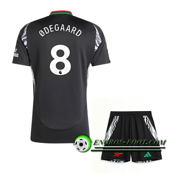 Maglie Calcio Arsenal (ØDEGAARD #8) Bambino 2024/2025 Seconda