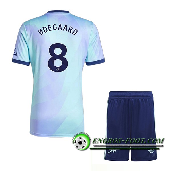 Maglie Calcio Arsenal (ØDEGAARD #8) Bambino 2024/2025 Terza