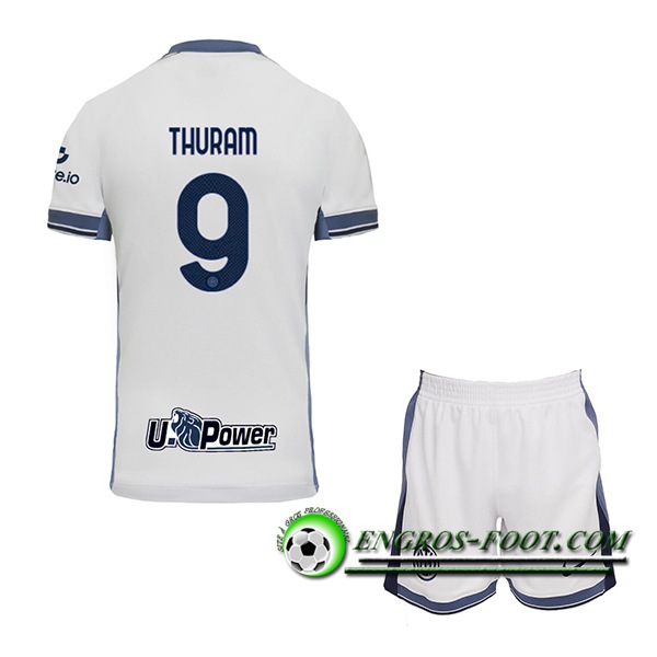 Maglie Calcio Inter Milan (THURAM #9) Bambino 2024/2025 Seconda