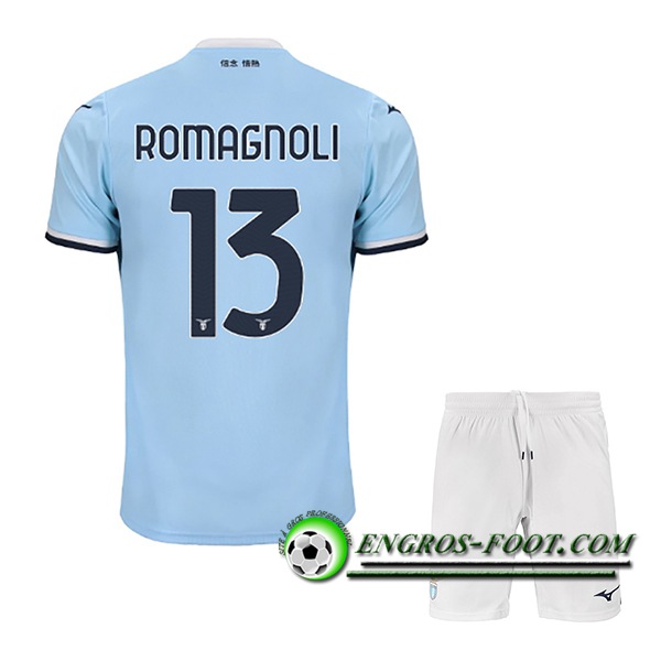 Maglie Calcio SS Lazio (ROMAGNOLI #13) Bambino 2024/2025 Prima