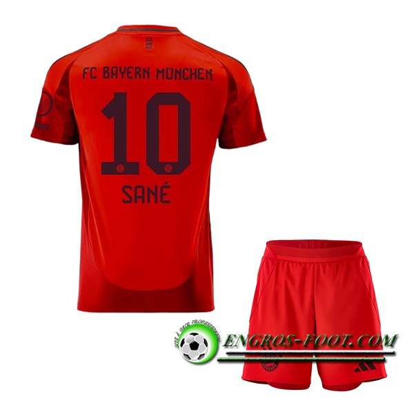 Maglie Calcio Bayern Monaco (SANÉ #10) Bambino 2024/2025 Prima