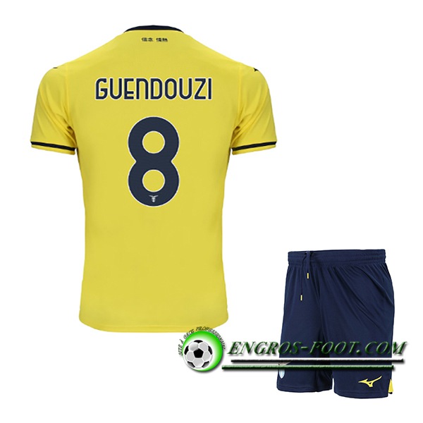 Maglie Calcio SS Lazio (GUENDOUZI #8) Bambino 2024/2025 Seconda