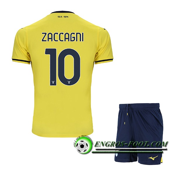 Maglie Calcio SS Lazio (ZACCAGNI #10) Bambino 2024/2025 Seconda