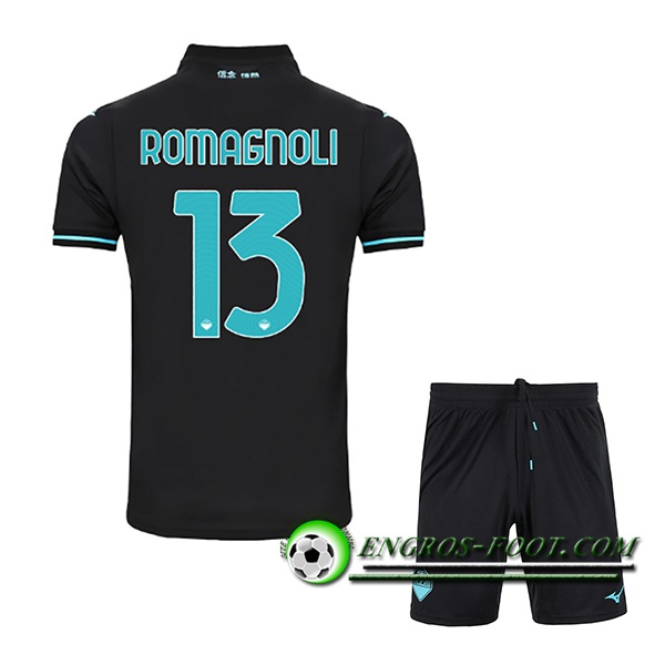 Maglie Calcio SS Lazio (ROMAGNOLI #13) Bambino 2024/2025 Terza