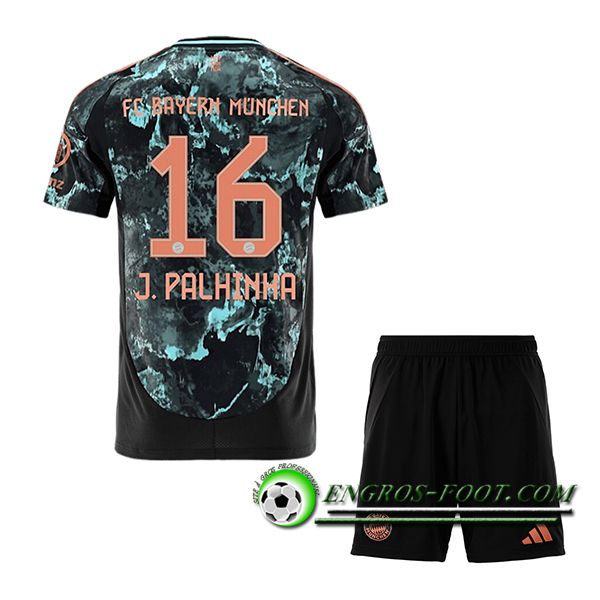 Maglie Calcio Bayern Monaco (J.PALHINHA #16) Bambino 2024/2025 Seconda