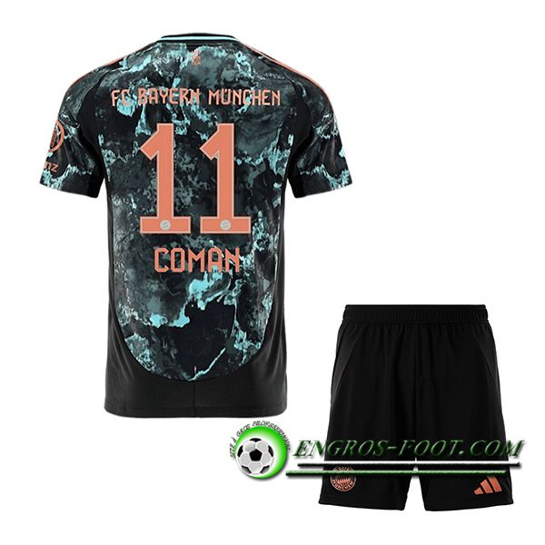 Maglie Calcio Bayern Monaco (COMAN #11) Bambino 2024/2025 Seconda