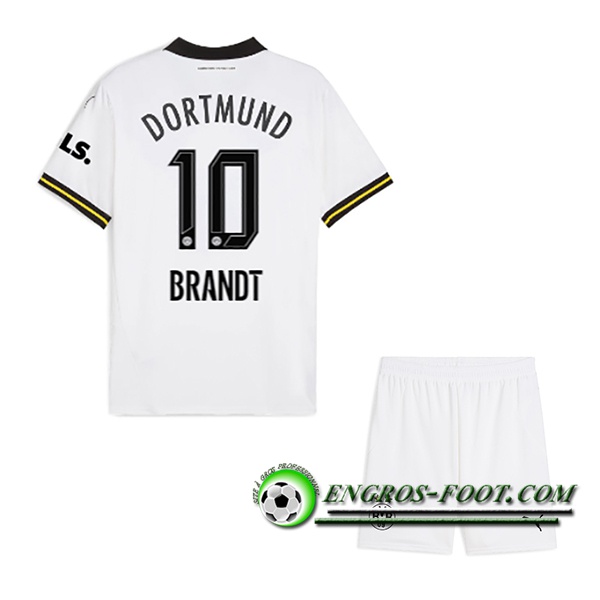 Maglie Calcio Dortmund BVB (BRANDT #10) Bambino 2024/2025 Terza