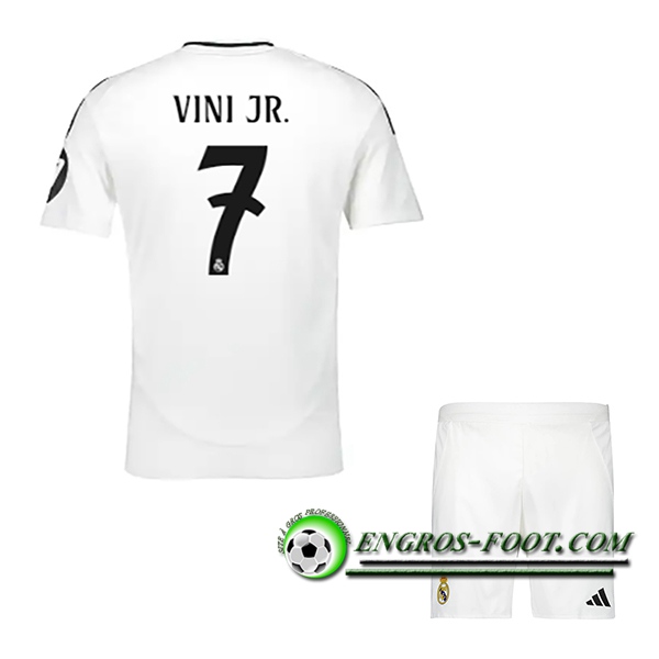 Maglie Calcio Real Madrid (VINI JR. #7) Bambino 2024/2025 Prima