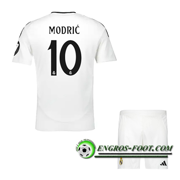 Maglie Calcio Real Madrid (MODRIC #10) Bambino 2024/2025 Prima