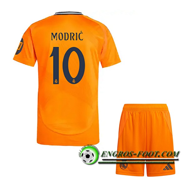 Maglie Calcio Real Madrid (MODRIC #10) Bambino 2024/2025 Seconda