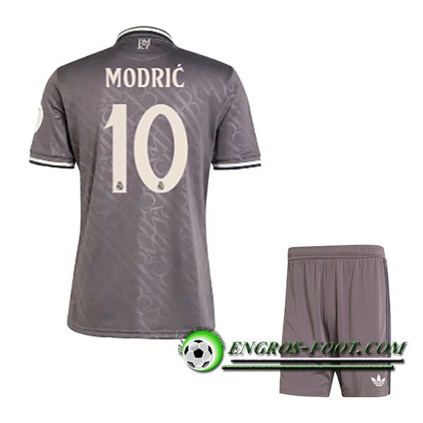 Maglie Calcio Real Madrid (MODRIC #10) Bambino 2024/2025 Terza